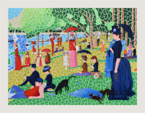  Mon etude un dimanche apres-midi a lllde le Grande jatte